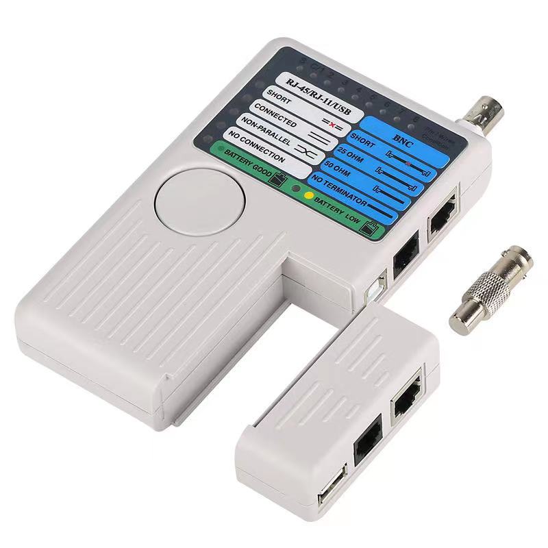 NBD Network tester Έλεγχος δικτυακών καλωδίων RJ45, RJ11, USB και δικτύου BNC N-462