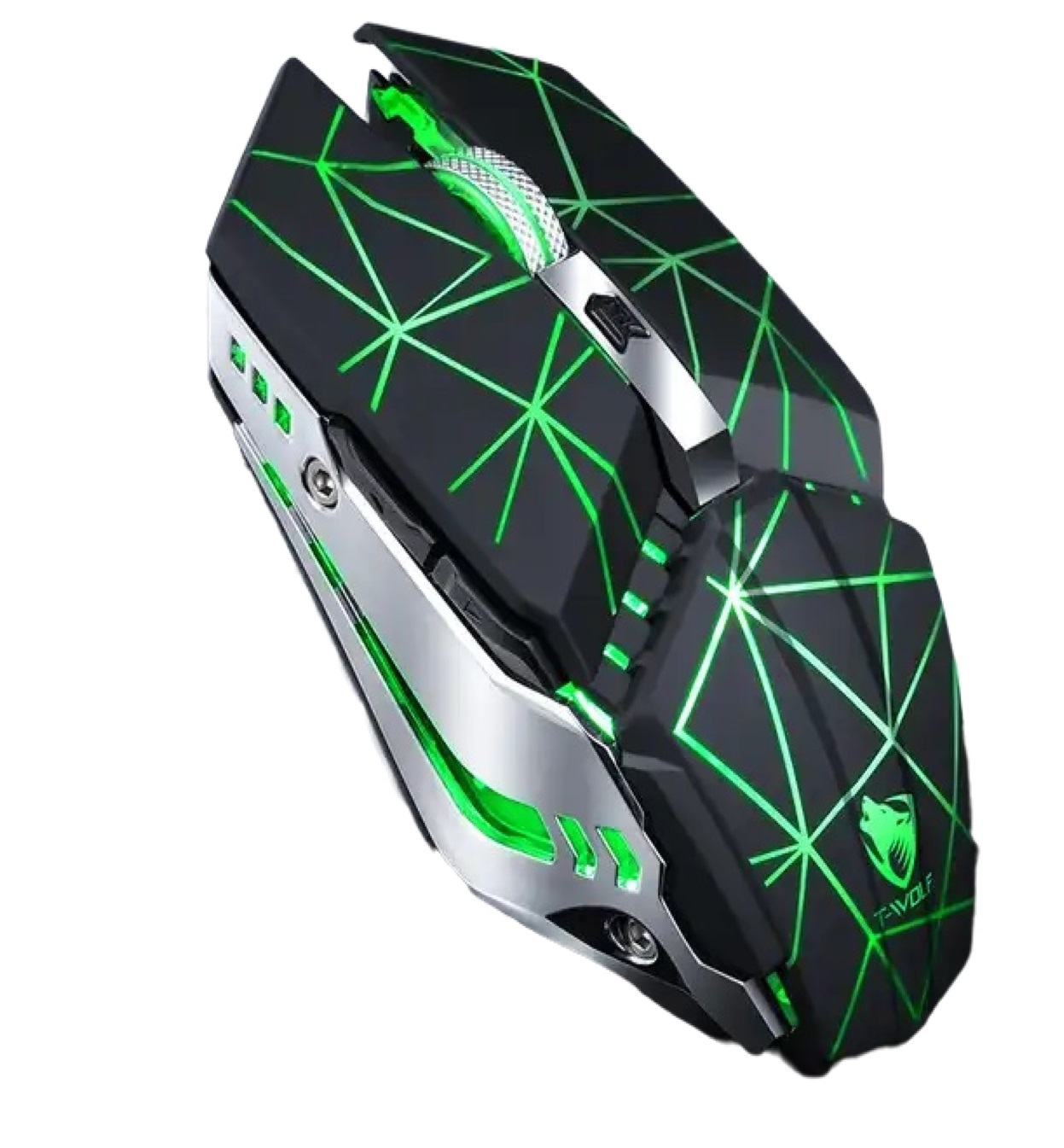 T-Wolf Q15 Gaming mouse Ποντίκι 1600 DPI TWQ15SB Star Black 