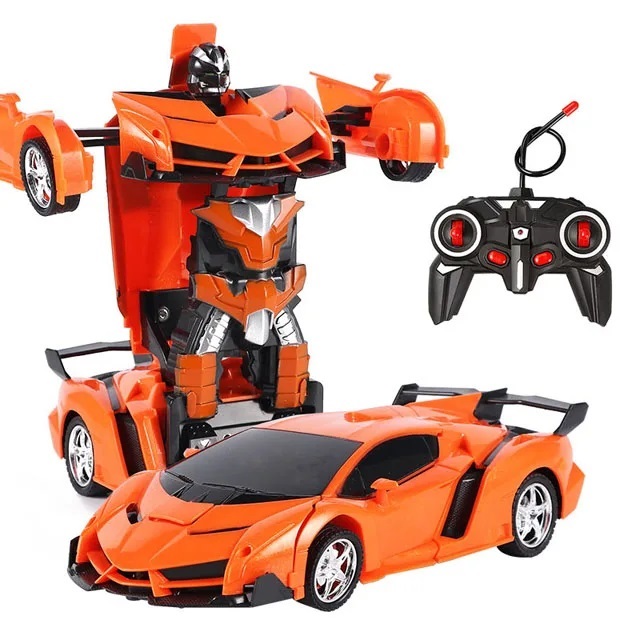 Τηλεκατευθυνόμενο Αυτοκίνητο Transformer 1/18  ORANGE χρώμα YKC001BO