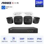 ANNKE CCTV 4CH 5MP DVR + 4 2MP BULLET ΕΞΩΤΕΡΙΚΕΣ FULL SET DW41JD-C51BY04