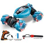 Τηλεκατευθυνόμενο Αυτοκίνητο Stunt twisting RC car 2.4G BLUE 