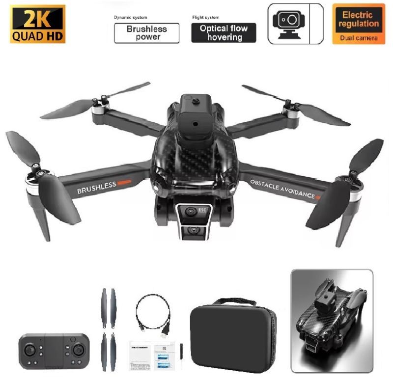 Φωτογραφία από Drone X223 BRUSHLESS 2K HD Dual Camera Foldable Mini Drone CARBON obstacle avoidance